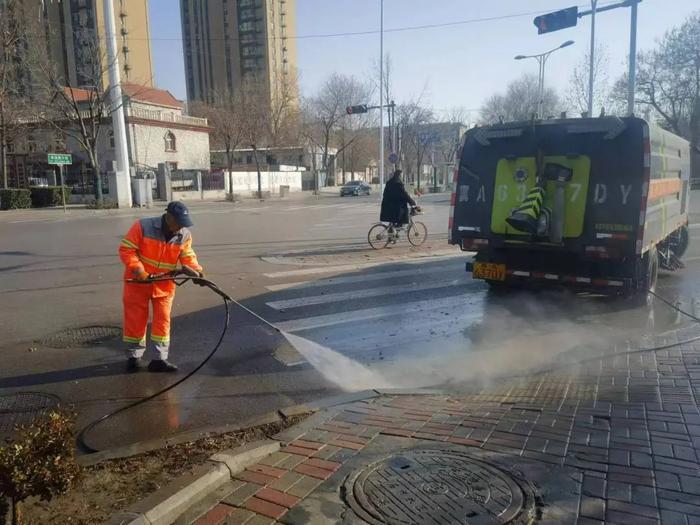 新春走基层春节我在岗全力做好春节期间道路清扫保洁保障工作