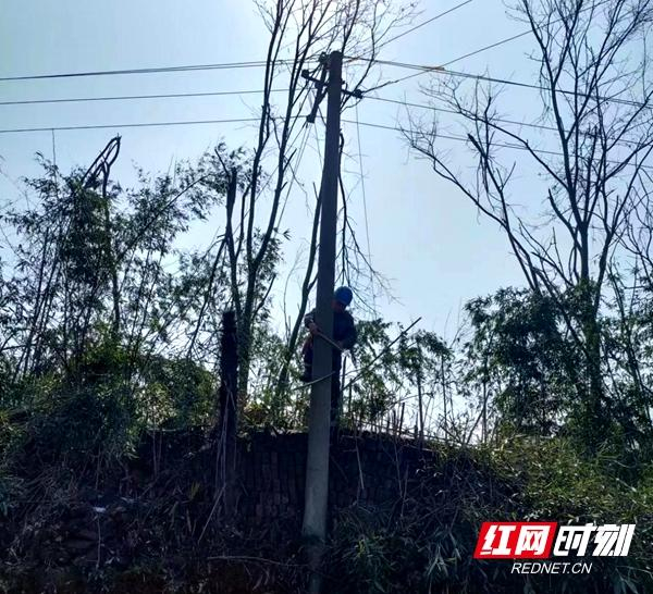 邵东市简家陇镇春节坚守步履不停守护万家灯火