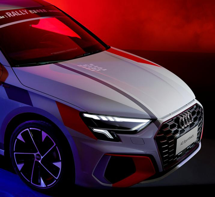 奥迪a3 推出《飞驰人生 2》同款战车涂装,现已开售