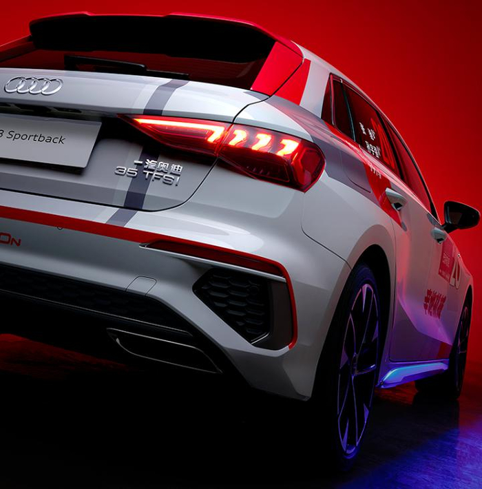 奥迪 a3 推出《飞驰人生 2》同款战车涂装,现已开售