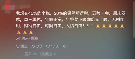 网友希望缴纳“20%偶然所得税”