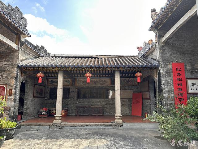 几经修缮 装饰精美 番禺石壁屏山郭氏大宗祠对研究及.