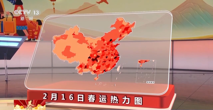 而从今天的春运热力图来看,出行人次将继续保持增长,12306的预售数据