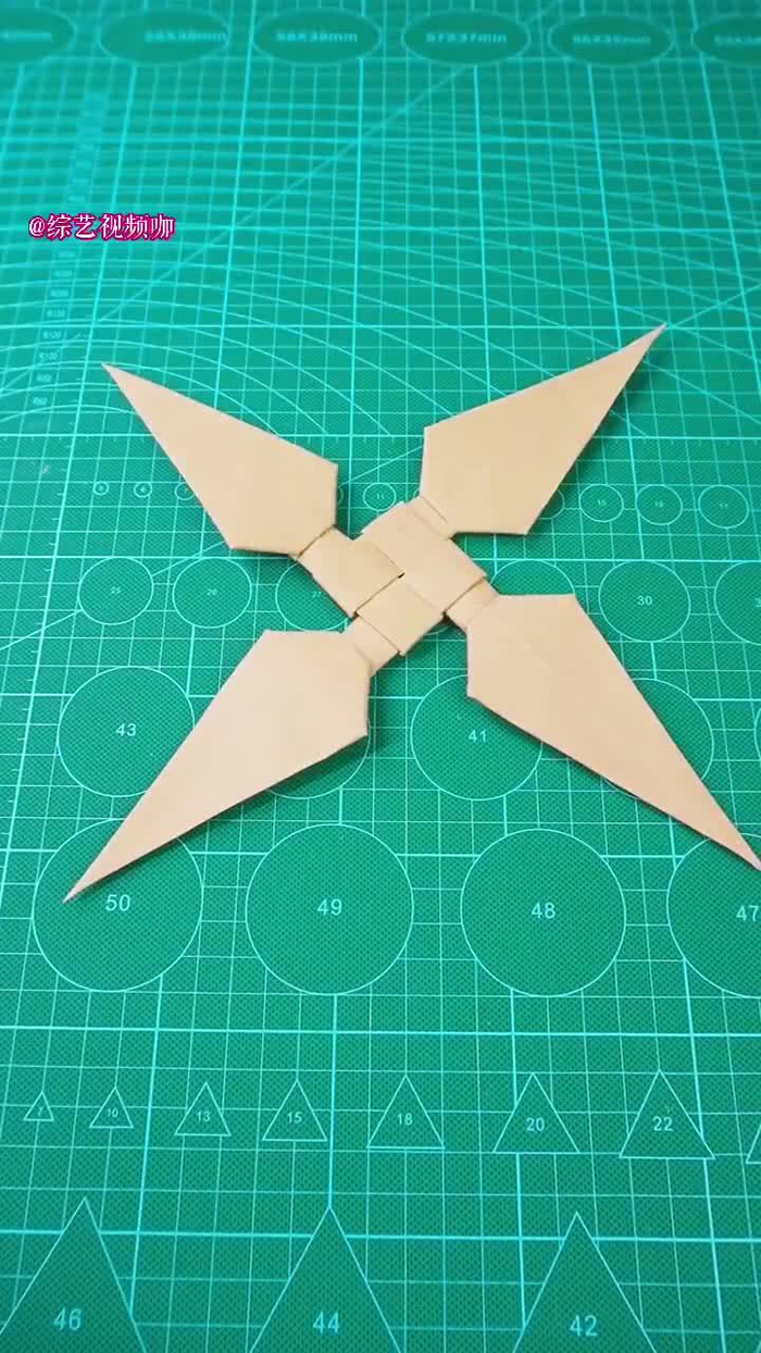 最强折纸飞镖火影见了都羡慕