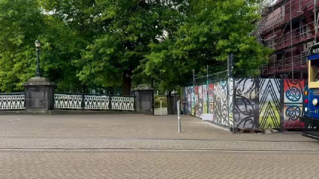 基督城の春tramway城市巡回有轨电车餐厅