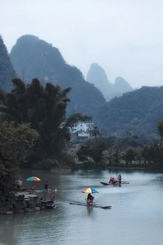 去这里拍水墨山水,太绝妙,现实场景就是画卷