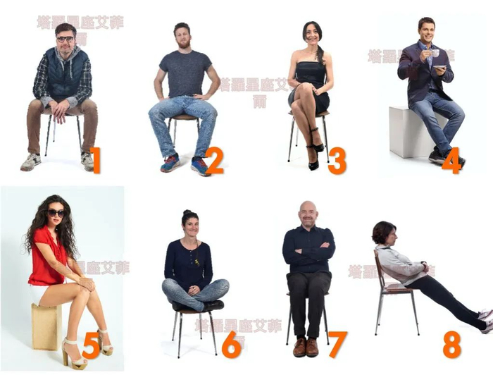 坐姿透露你隐藏的惊人性格|坐姿|椅背|双腿_新浪新闻