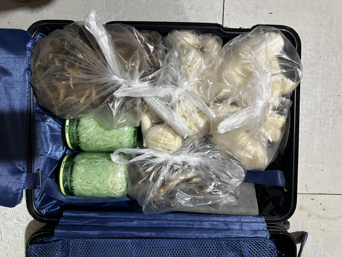 返京少不了家的味道。 受访者供图