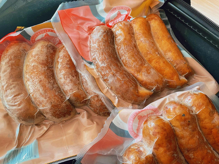 红肠。 受访者供图