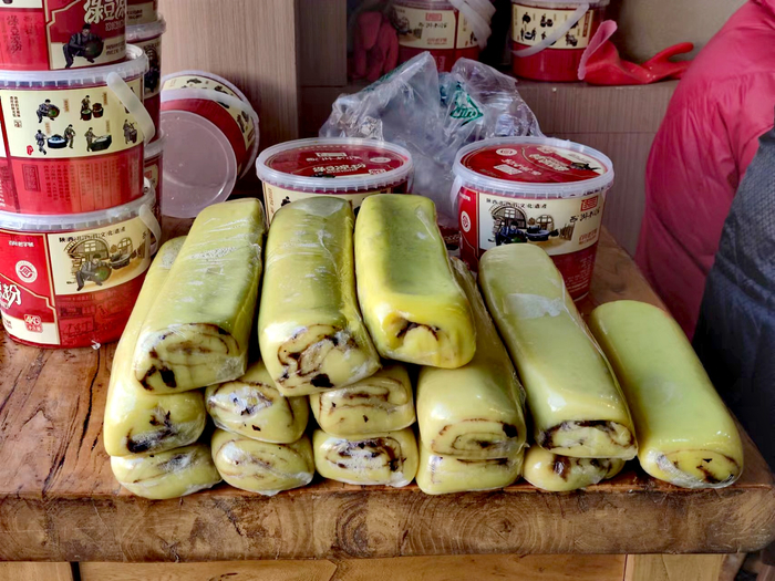 黄米枣糕。 受访者供图