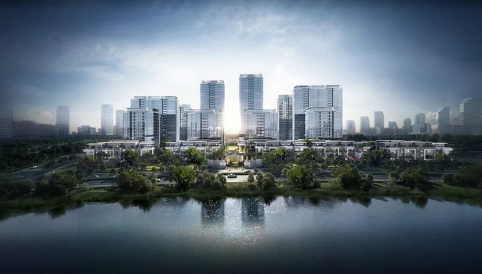 ▲项目楼栋效果图