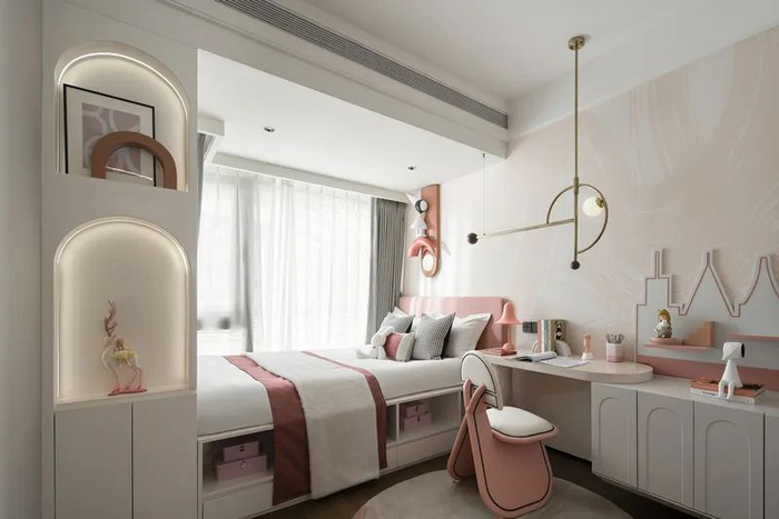 ▲建面约143㎡江岸越级大平层户型实拍 装修示意参考（非交付标准）