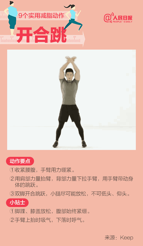 9个实用减脂动作