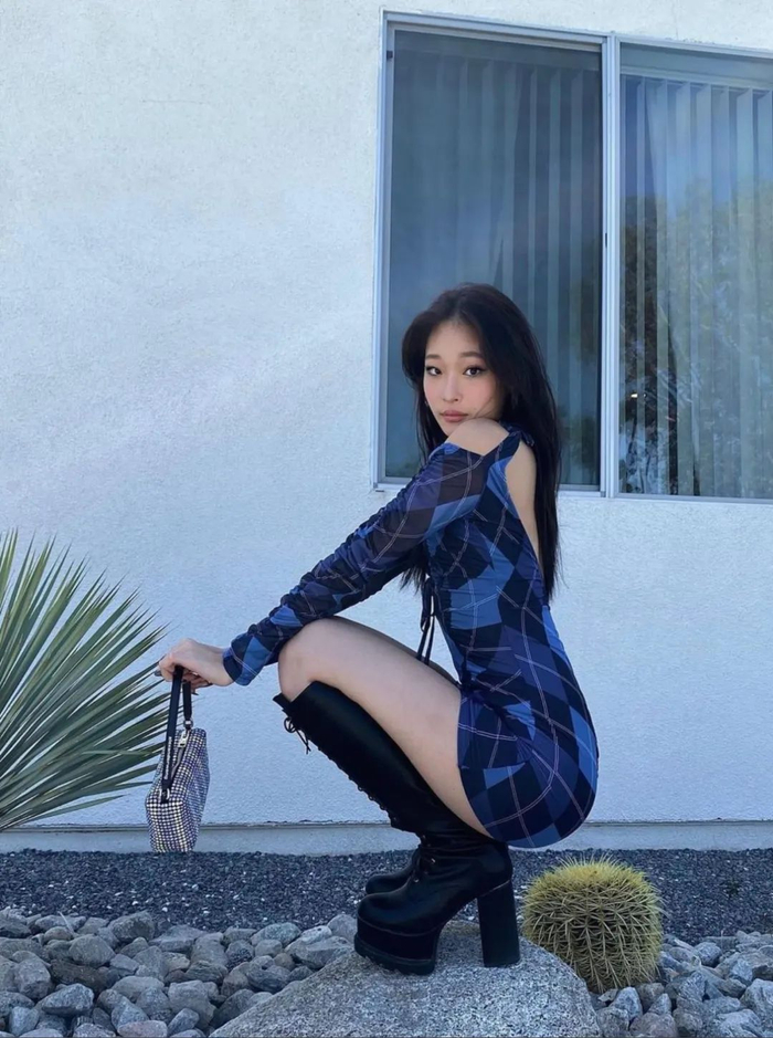 ella gross另外一位让新女团的关注度up up up的,还有被称为【jennie