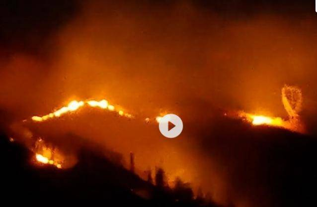 昆明东川区突发山火明火已灭,近日多地连发森林火灾|山火|云南省|消防