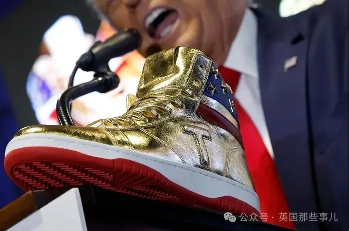 （金光闪闪的鞋）