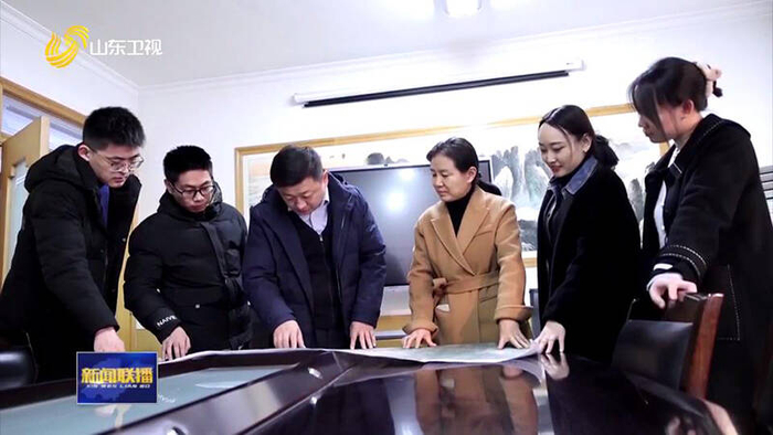 山东新闻联播头条德州齐河土地标注上图服务保障干出高效能