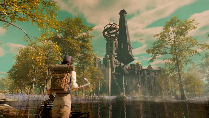 游戏可以在第一人称和第三人称间切换