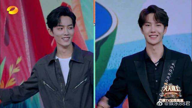 肖战小朋友要交作业了王一博老师检查亲自教过的天天舞蹈