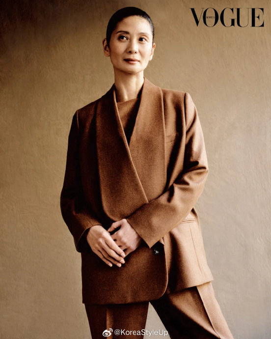 「 姜秀珍 」x loro piana vogue korea march……|korea|姜秀珍_新浪