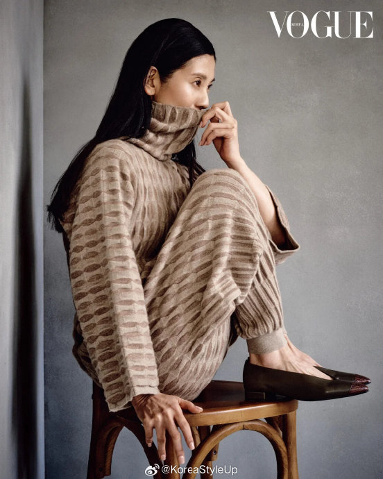 「 姜秀珍 」x loro piana vogue korea march……|korea|姜秀珍_新浪