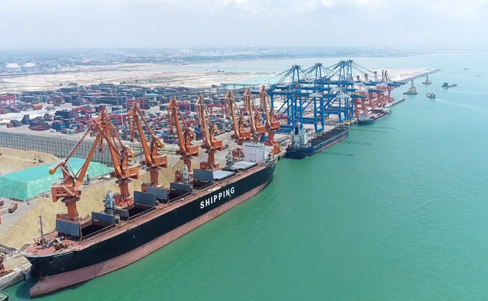 北海港口岸2024年首月货物吞吐量比增2335