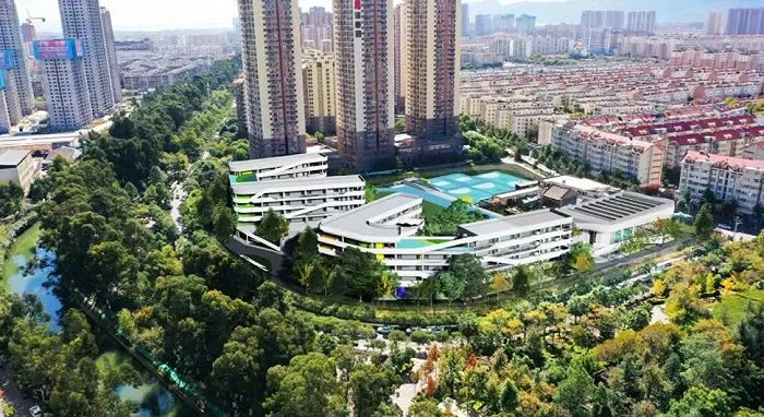 书林一小双塔校区规划图（图片来源：昆明规划）
