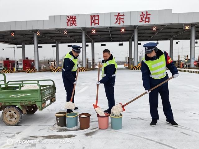 濮卫高速濮阳段高速口图片