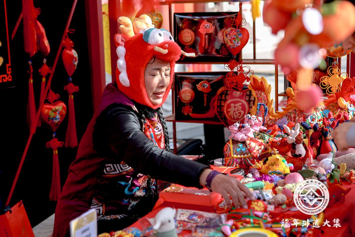 龙年非遗大集现场