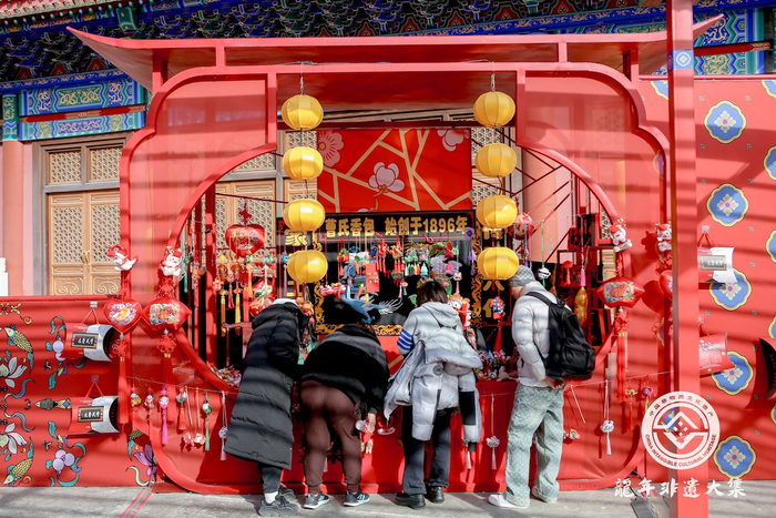 龙年非遗大集现场