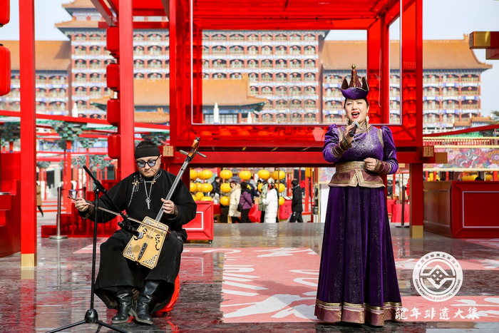 龙年非遗大集现场