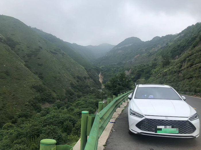 图/2021款秦PLUS DM-i 55KM旗舰型 来源/小林供图