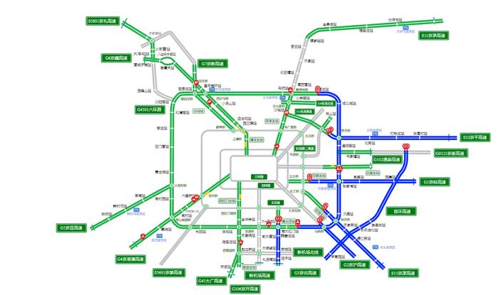 北京公交300路线路图图片