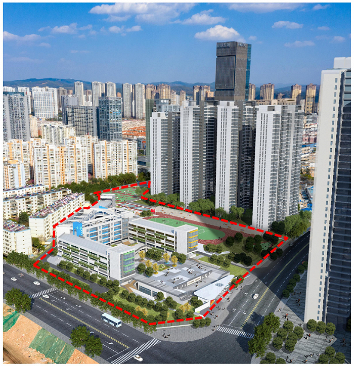  金康园小学实景效果图