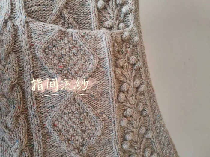 荼靡,休闲好穿的棒针麻花阔袖开衫(附图解)|前片|门襟|花样_新浪新闻