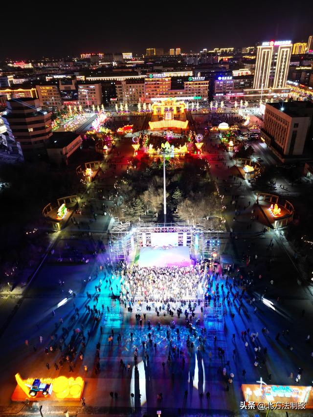 白城流光溢彩庆元宵