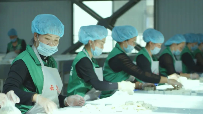 复工复产状态"满格" 石屏豆腐"龙行龘龘"|品牌价值