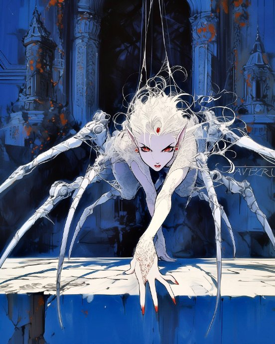蜘蛛精|画师bebop genesis