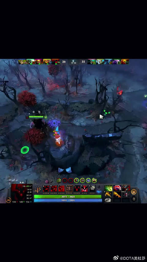 dota2无限火力影魔斯温大加胸针打人就是融化呀