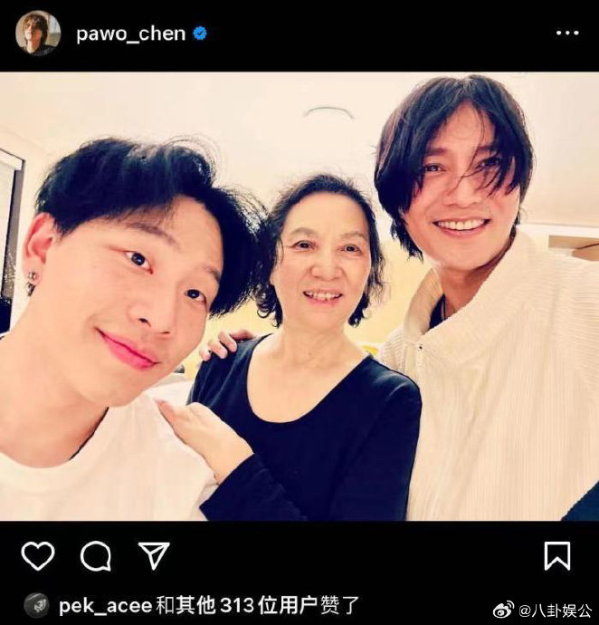 陈坤儿子越长越帅 父子俩下半部分简直一模一样……|陈坤|父子|韩系