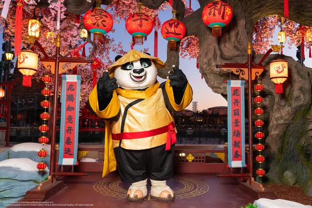 功夫熊猫阿宝花灯将亮相来北京环球度假区闹元宵