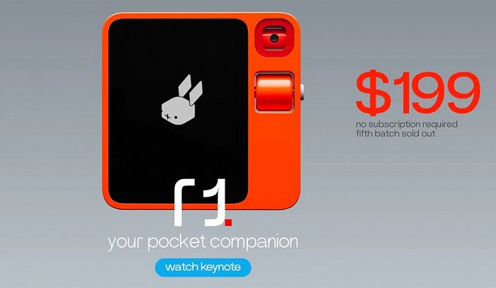 Rabbit R1，来源Rabbit官网