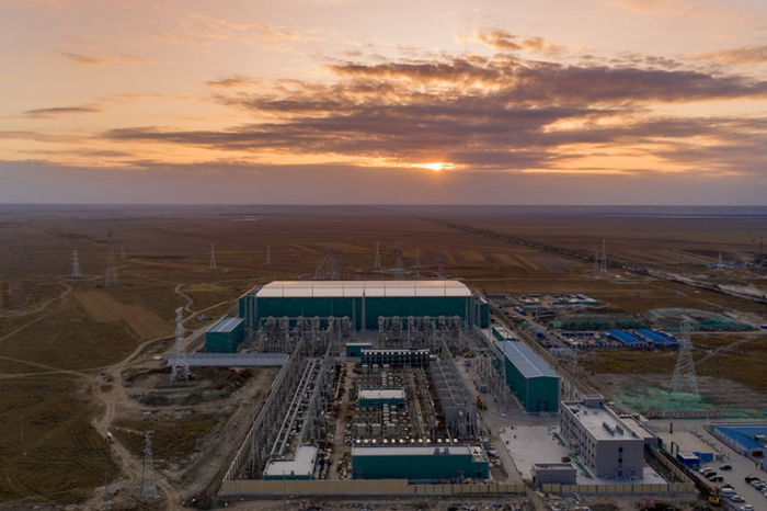 ▲张北柔性直流电网试验示范工程