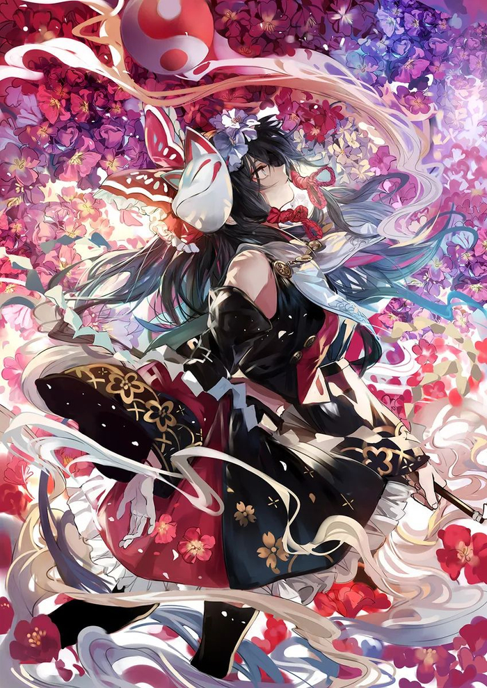 应老哥要求,今天的主题是《东方project》系列主角,博丽灵梦.