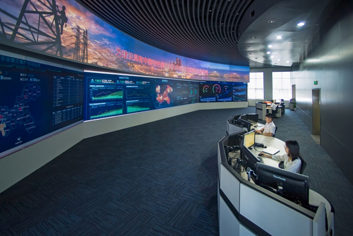 ▲国网重庆电力能源大数据中心