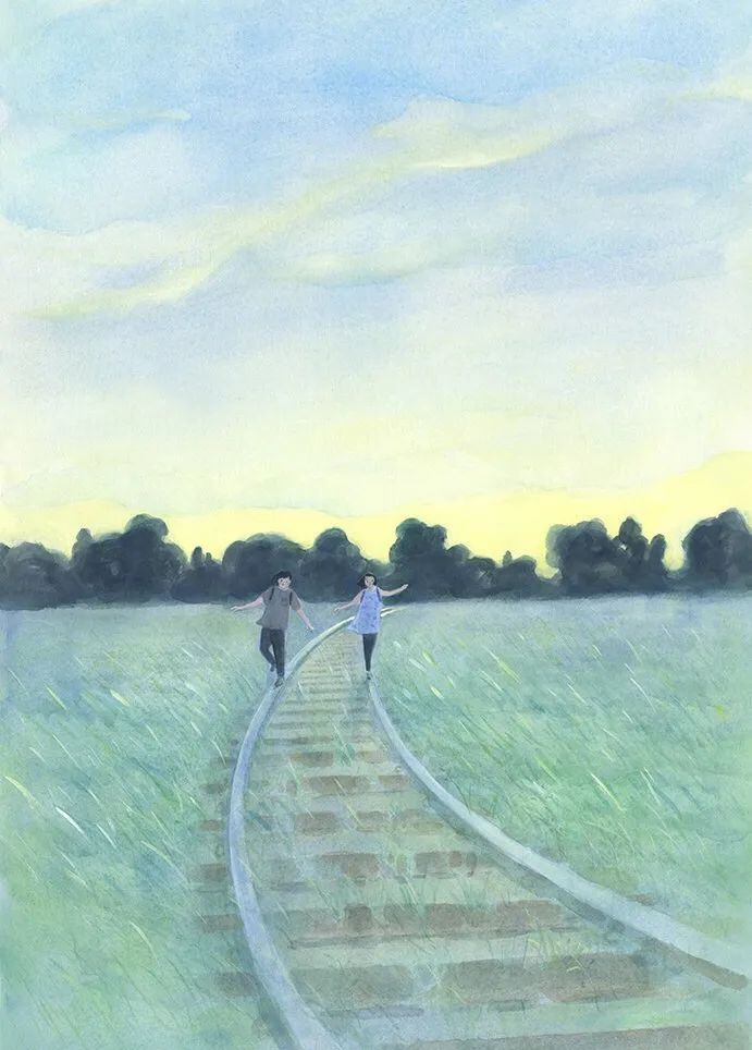 雪未全消但想到你我已满目春风