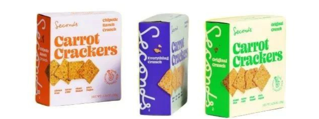 胡萝卜皮和果肉转化成的美味食物；图片来源：Seconds官网