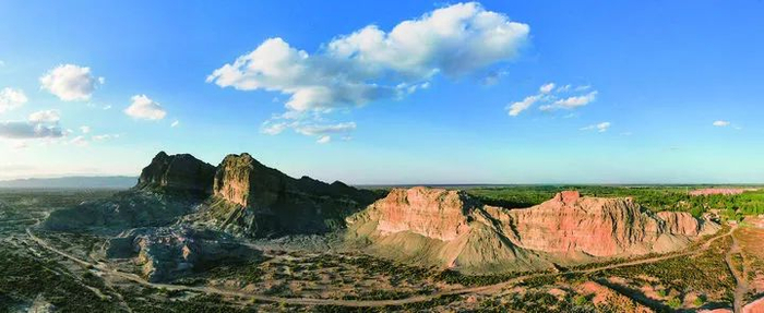 图为2020年9月20日拍摄的唐王城遗址。（王俊龙 摄）