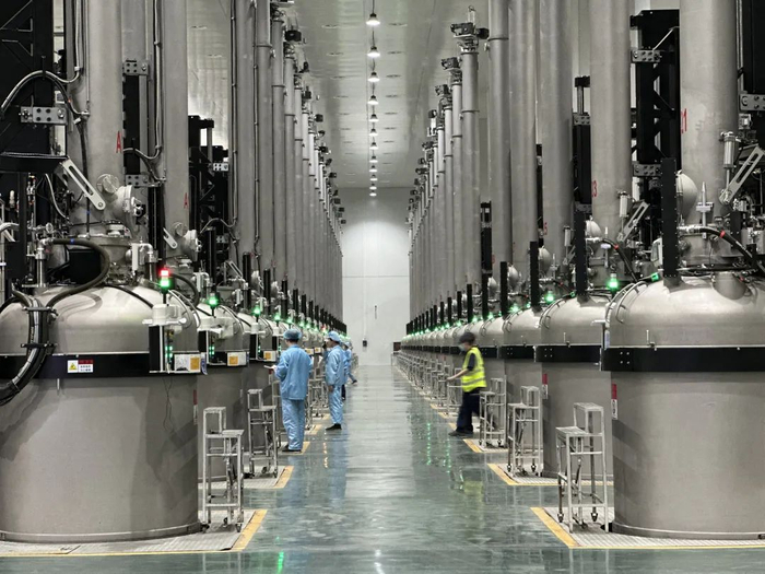 云南美科生产车间。李熙临 摄