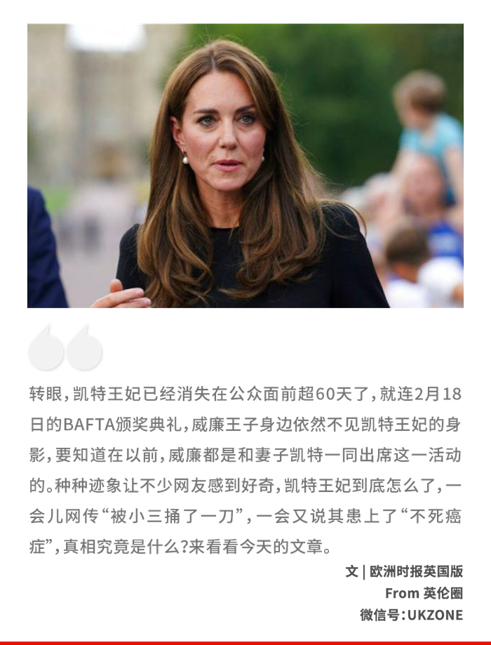 凯特王妃消失超60天,网传被小三捅刀,真是越扒越离谱……|威廉|推特